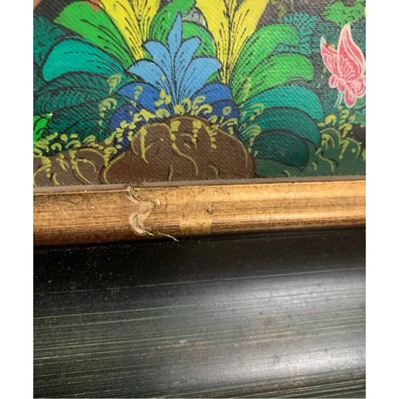 FABULOUS VINTAGE BALINESE ART BY GEDE DONI (18"X24") - Picture 6 of 6